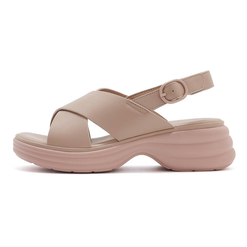 Siketu H159-5 Avatud varbaga sandaalid, PU ülemine, PU talla, Velcro-sulg