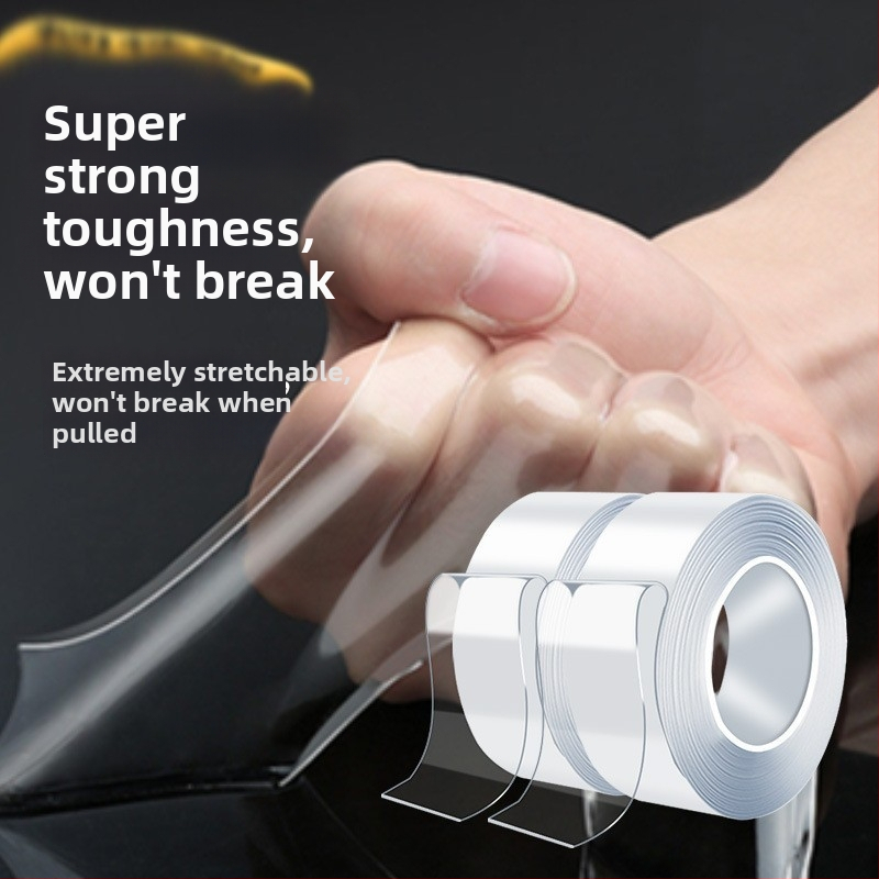 Nano dvipusė lipni juosta sienų tvirtinimui - Akrilo lipimo sistema; Lipimas klijais; 2017 m. vasara; Vietinis produktas