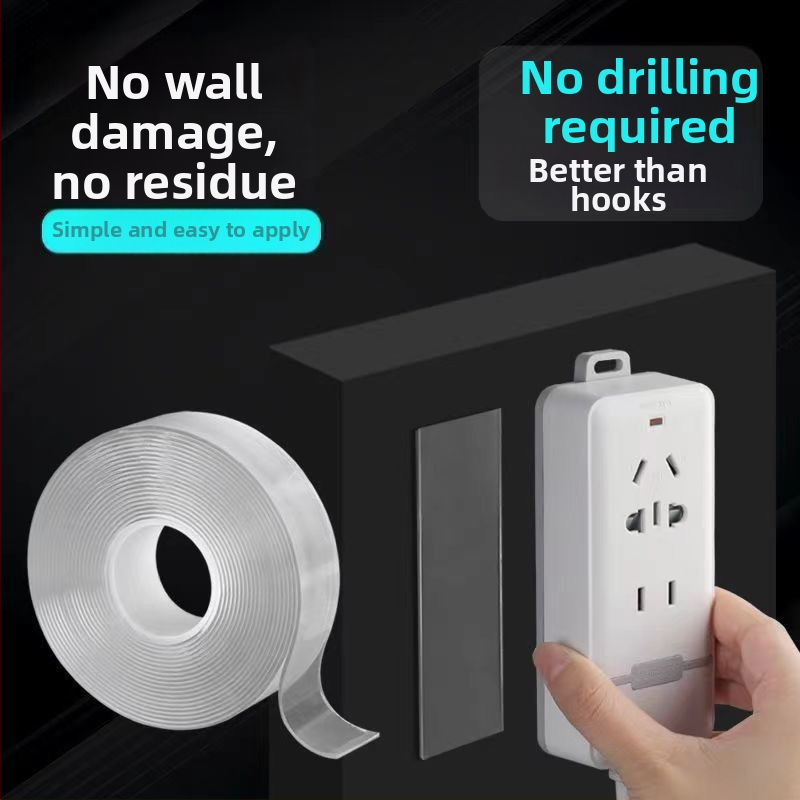 Nano obojstranná lepiaca páska na montáž na stenu - Acrylový lepiaci systém; Lepenie lepením; Leto 2017; Domáci produkt