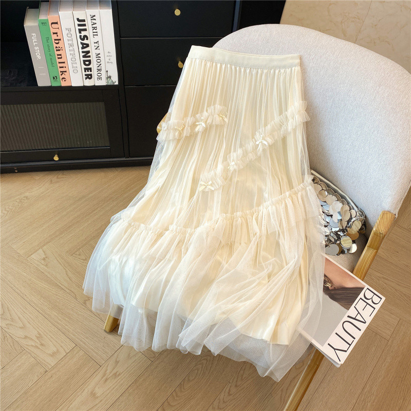 Suknja A-linije, srednje duljine, visokim strukom, visoka elastičnost, akrilna tkanina (95%+)