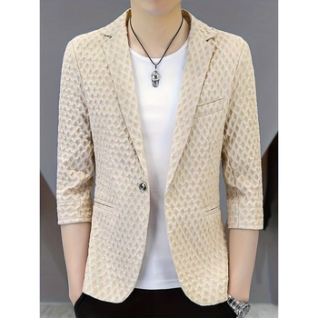 Pánsky ohňovzdorný oblek pre administratívnu/súdnú uniformu, Corduroy vonkajšok, ľanové hlavné tkanivo, jar 2025