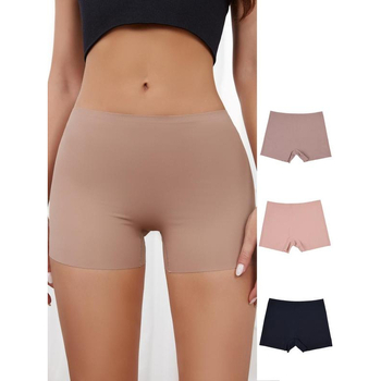 Ženske bezšivne gaćice s niskim strukom, fleece tkanina, 100% poliester, bambus vlakna podstava