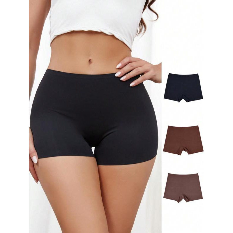 Ženske bezšivne gaćice s niskim strukom, fleece tkanina, 100% poliester, bambus vlakna podstava