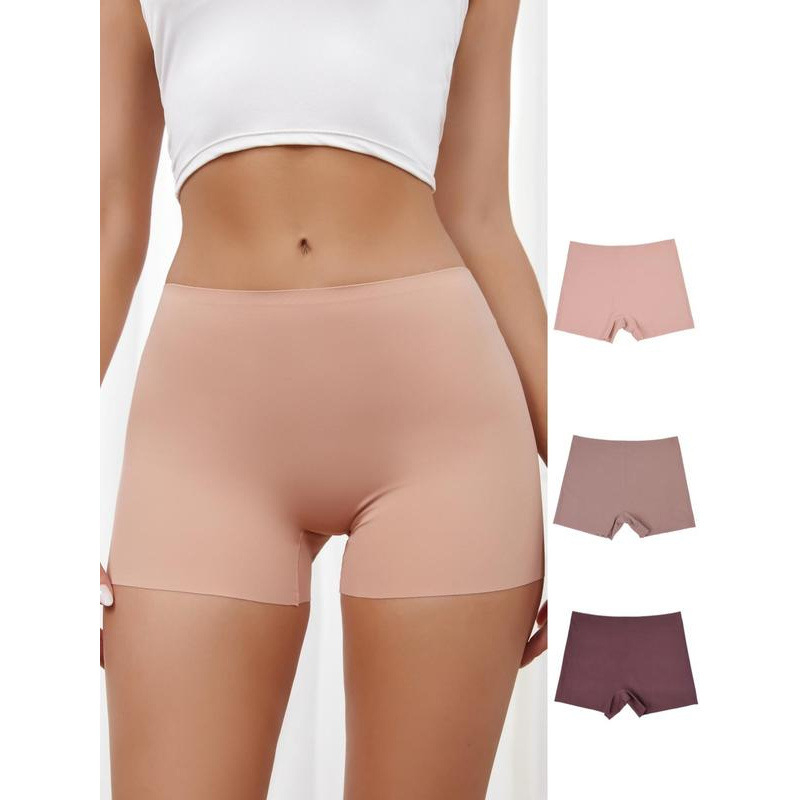 Ženske bezšivne gaćice s niskim strukom, fleece tkanina, 100% poliester, bambus vlakna podstava