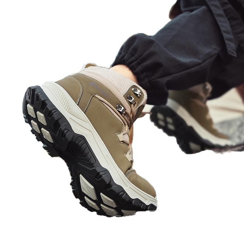 Pánske canvas turistické topánky so strednou výškou lýtka, PU stielka a injektovaná podrážka — Z376 Dragon (Jeseň 2025)