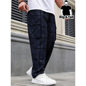 Muške casual hlače s opuštenom krojem, duge, elastičan pojas, fleece podstava, Lycra materijal