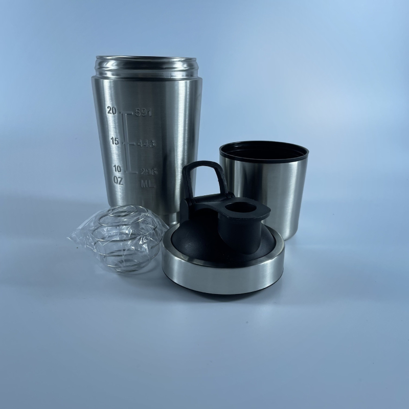 Termoska pohár – vysokokapacitný nerezový šejk pohár, vnútorný aj vonkajší 201, udrží teplo viac ako 6 hodín, prenosný a odolný voči pádu.