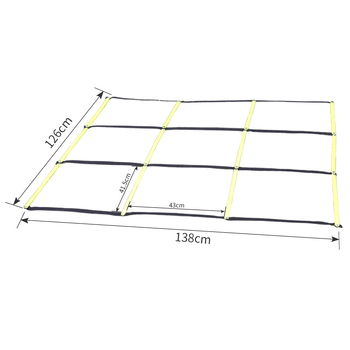 Naili 848-14 Webbing agility ladder – rögzített edző létra futballhoz, edzés segédeszköz