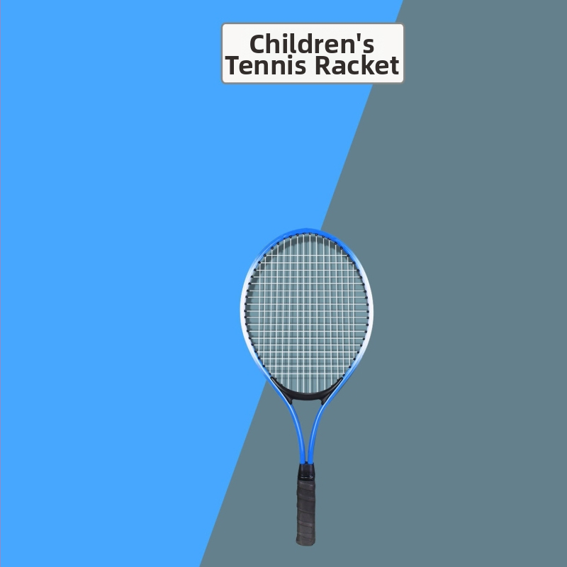 Tréningový set tenisovej rakety pre začiatočníkov – samostatné cvičenie s lanom, hliníková zliatina (Materiál: hliníková zliatina; Šport: tenis; Scenáre: stolný tenis a bedminton)