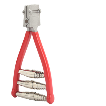 Štartovací klip pre stroj na naväzovanie rakiet – široká hlava, tri pružiny, ultra ľahká hliníková konštrukcia