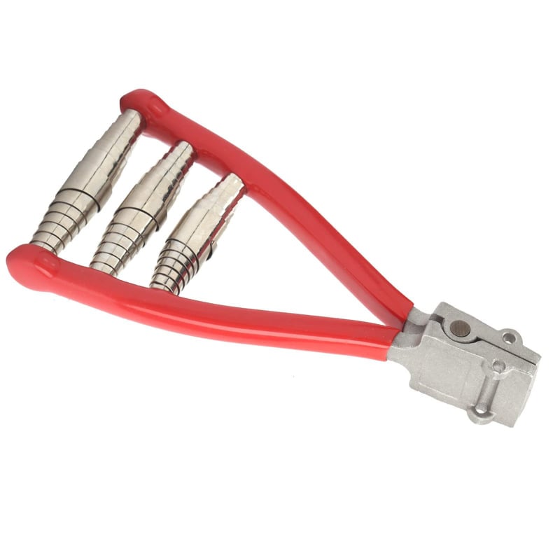 Štartovací klip pre stroj na naväzovanie rakiet – široká hlava, tri pružiny, ultra ľahká hliníková konštrukcia