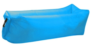 XAS pripučiamas oro sofos-lova, nešiojamas kempingui ir piknikui, poliesterio dangos paviršius, svoris 1,3 kg, maksimali apkrova 200 kg