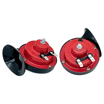 Automobilový šnekový roh 004A – 12V, dvojitý vysokotónový tón, 110 dB