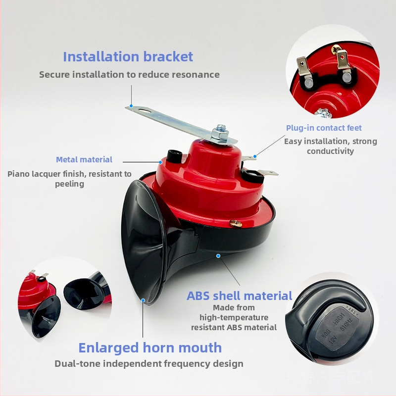 Auto gliemežu rags 004A – 12V, 110 dB