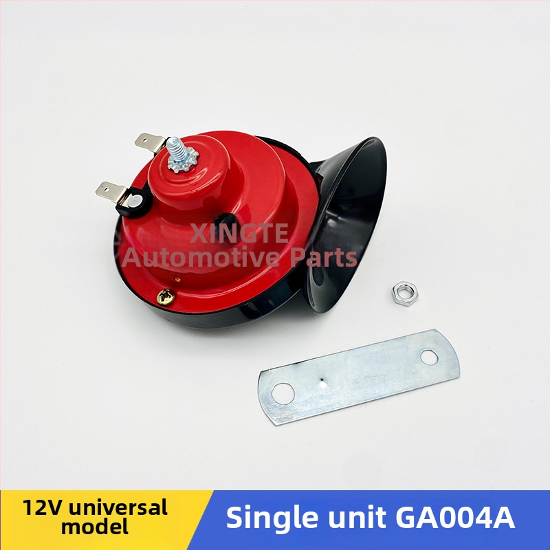 Automobilový šnekový roh 004A – 12V, dvojitý vysokotónový tón, 110 dB