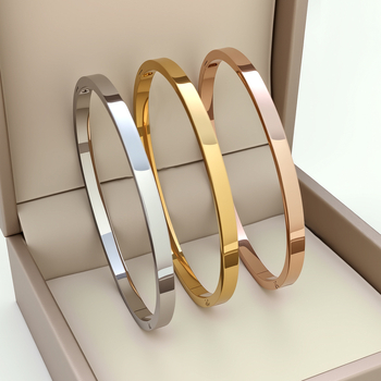 Náramok z nehrdzavejúcej ocele, elektroplátovaný, model A-002, 15 g