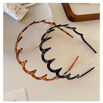 Doplnok do vlasov - plastová gumička a sponka na vlasy, sprejové maľovanie, unisex, štýl Európa a Amerika