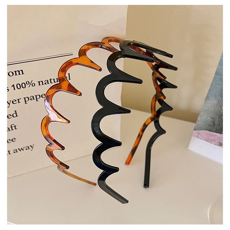 Doplnok do vlasov - plastová gumička a sponka na vlasy, sprejové maľovanie, unisex, štýl Európa a Amerika