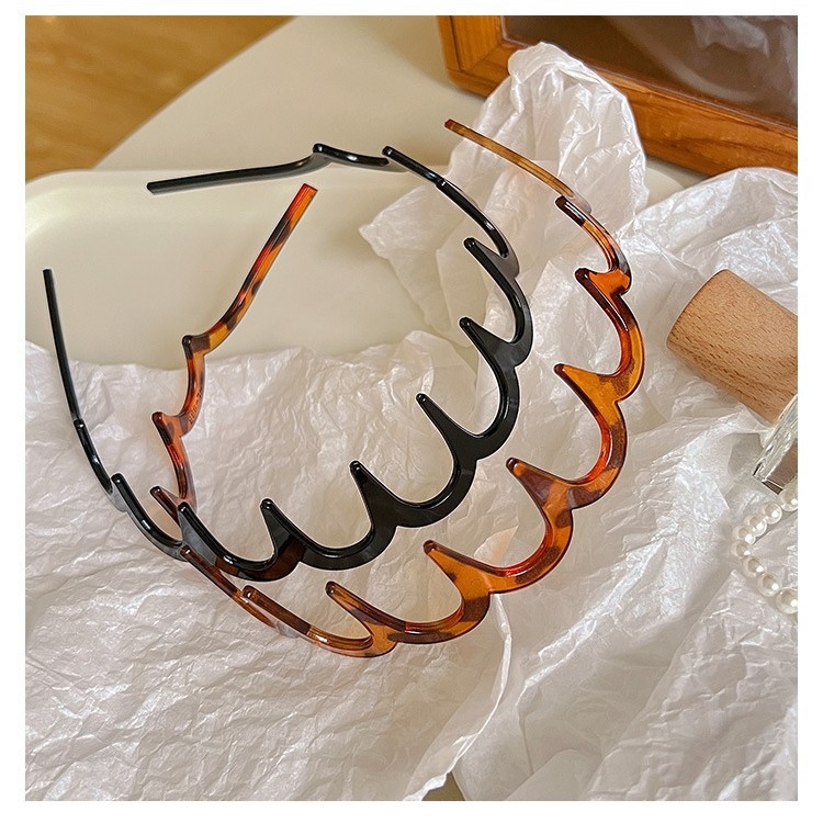 Doplnok do vlasov - plastová gumička a sponka na vlasy, sprejové maľovanie, unisex, štýl Európa a Amerika