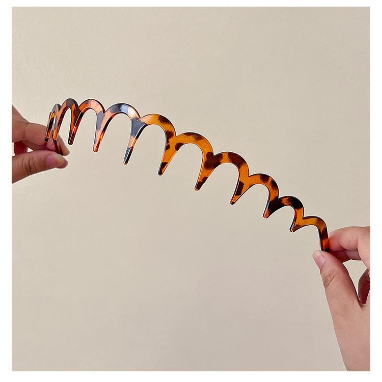 Doplnok do vlasov - plastová gumička a sponka na vlasy, sprejové maľovanie, unisex, štýl Európa a Amerika