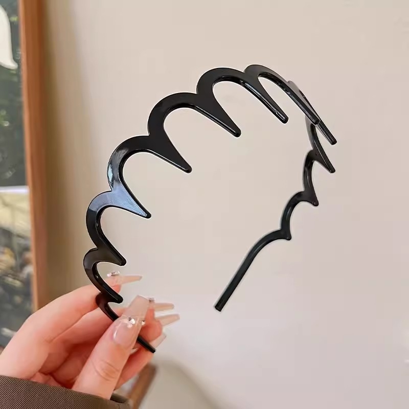 Doplnok do vlasov - plastová gumička a sponka na vlasy, sprejové maľovanie, unisex, štýl Európa a Amerika