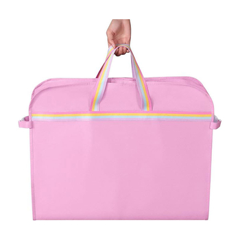 Taška na ochranu oblečenia z netkanej textílie – korejský štýl, pre oblečenie a drobnosti, proti prachu a vlhkosti, na cestovanie a do spálne