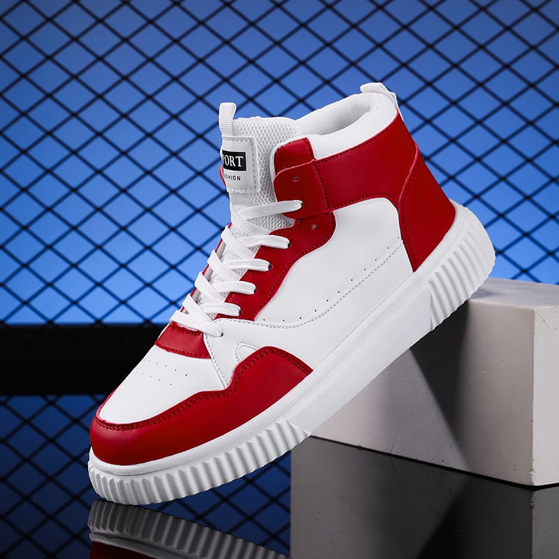 Légáteresztő PU felső részű sneaker, kötős, alacsony szárú, kerek orr