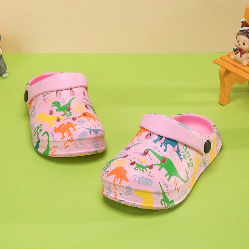 Detské EVA clog sandále, Unisex, 7–12 rokov, Jar 2024, Bez podšívky