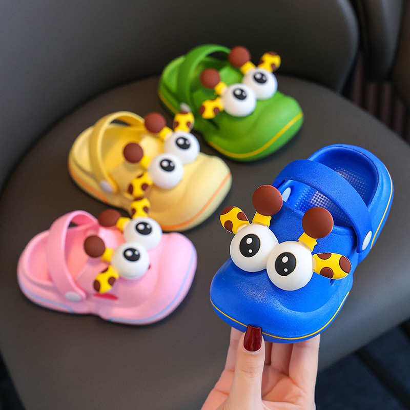 Încălțăminte sport pentru interior, vară, antiderapant, vârf închis, talpă moale, pentru 1-6 ani