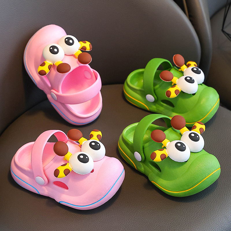 Încălțăminte sport pentru interior, vară, antiderapant, vârf închis, talpă moale, pentru 1-6 ani