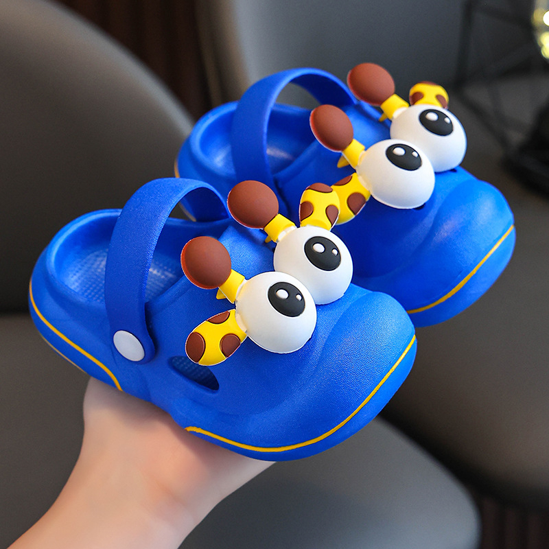 Încălțăminte sport pentru interior, vară, antiderapant, vârf închis, talpă moale, pentru 1-6 ani