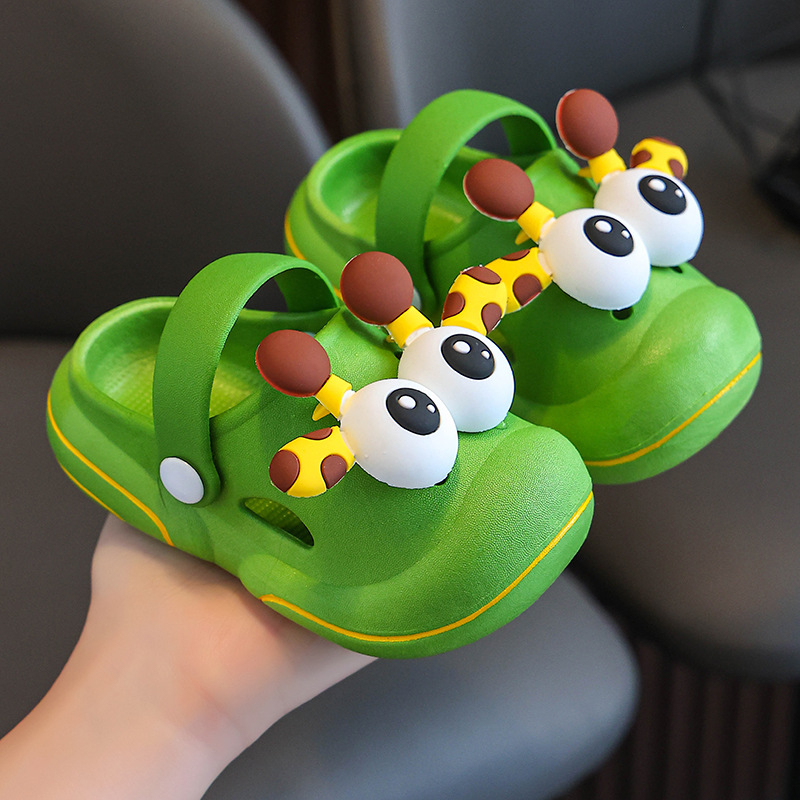 Încălțăminte sport pentru interior, vară, antiderapant, vârf închis, talpă moale, pentru 1-6 ani