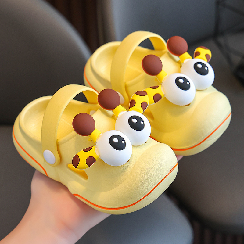 Încălțăminte sport pentru interior, vară, antiderapant, vârf închis, talpă moale, pentru 1-6 ani