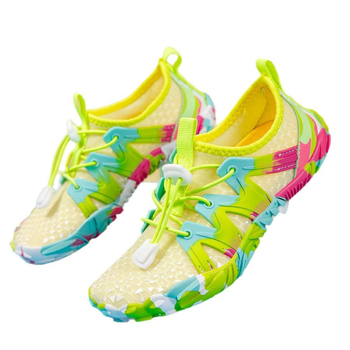 Παιδικά παπούτσια για νερό και ποτάμια – γρήγορο στέγνωμα, unisex, κούμπωμα με αγκράφα, διχτυωτή επένδυση, αντιολισθητική καουτσούκ σόλα