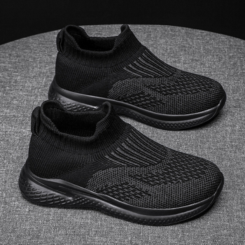 Dječje mrežaste tenisice bez vezica – lagane, prozračne, protivklizna potplata za proljeće i jesen (Gornji dio: tkanina; Potplat: lagani protuklizni; Dob: 4–16 godina)