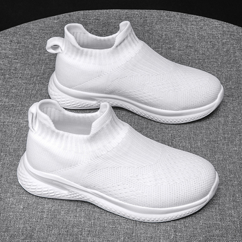 Dječje mrežaste tenisice bez vezica – lagane, prozračne, protivklizna potplata za proljeće i jesen (Gornji dio: tkanina; Potplat: lagani protuklizni; Dob: 4–16 godina)