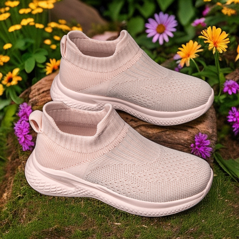 Dječje mrežaste tenisice bez vezica – lagane, prozračne, protivklizna potplata za proljeće i jesen (Gornji dio: tkanina; Potplat: lagani protuklizni; Dob: 4–16 godina)