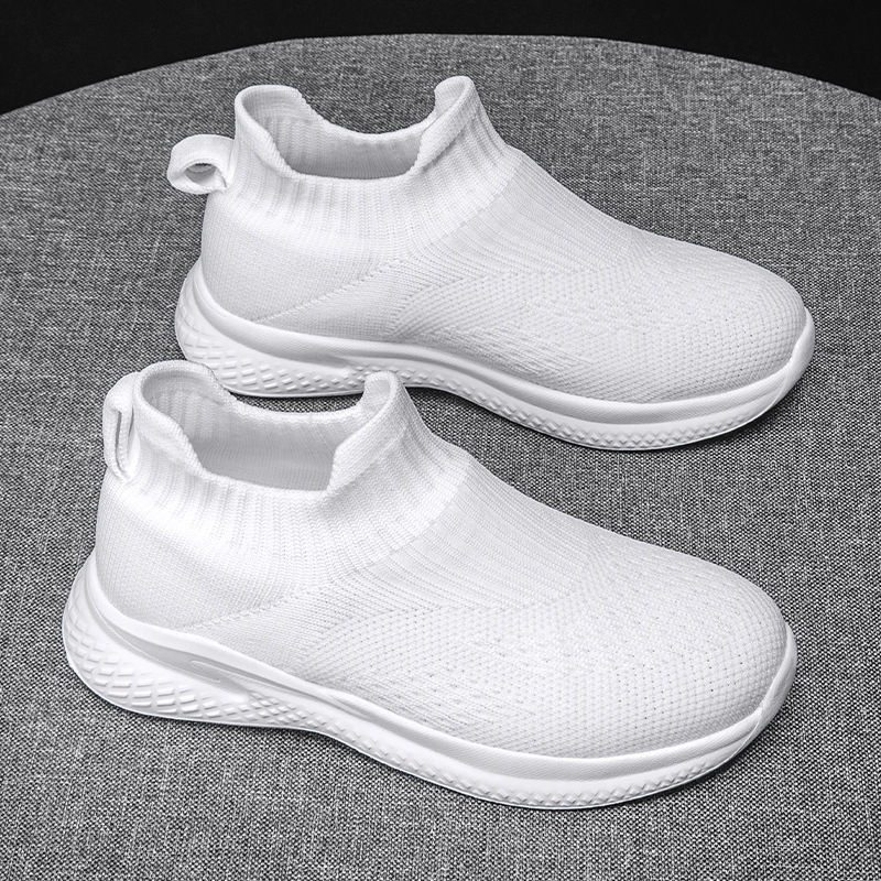 Dječje mrežaste tenisice bez vezica – lagane, prozračne, protivklizna potplata za proljeće i jesen (Gornji dio: tkanina; Potplat: lagani protuklizni; Dob: 4–16 godina)