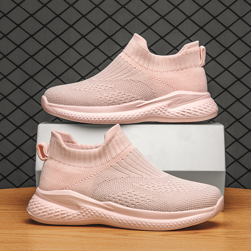 Dječje mrežaste tenisice bez vezica – lagane, prozračne, protivklizna potplata za proljeće i jesen (Gornji dio: tkanina; Potplat: lagani protuklizni; Dob: 4–16 godina)