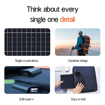 Power Bank LIBERTON - skladateľný, prenosný, 5V, na vonkajšie použitie