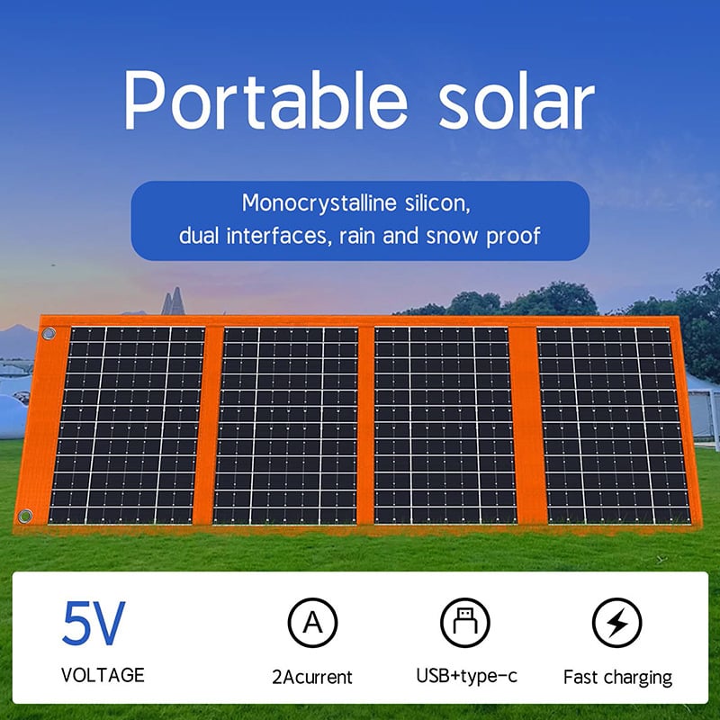 Power Bank LIBERTON - skladateľný, prenosný, 5V, na vonkajšie použitie