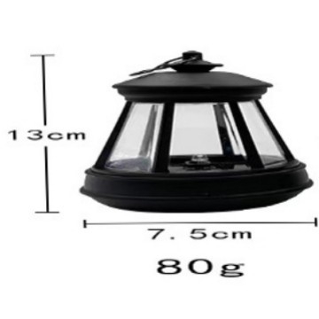 Solárna lampička v tvare psa do dvora, vonkajšia vodotesná lampa na záhradu a chodník, retro štýl, PP materiál, ručná práca