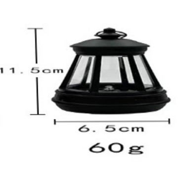 Solárna lampička v tvare psa do dvora, vonkajšia vodotesná lampa na záhradu a chodník, retro štýl, PP materiál, ručná práca