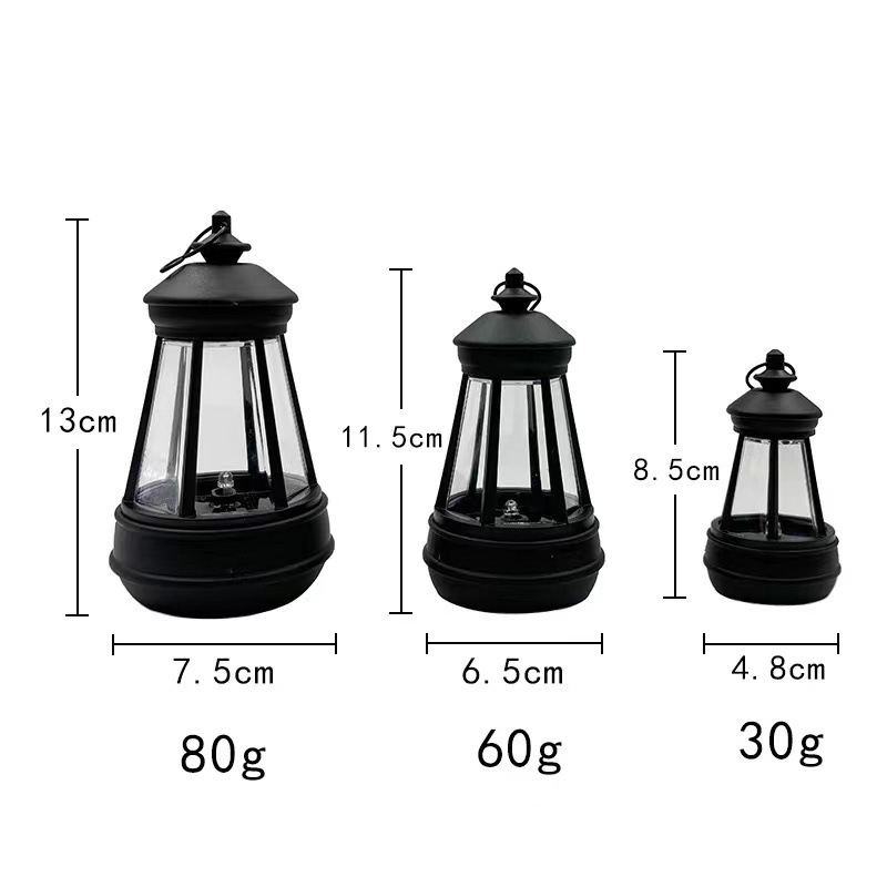 Solárna lampička v tvare psa do dvora, vonkajšia vodotesná lampa na záhradu a chodník, retro štýl, PP materiál, ručná práca