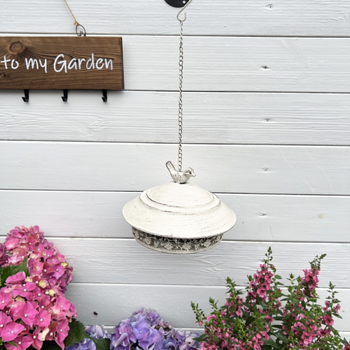 Комарова тава за инсенс със капак, железна, стенен монтаж, винтидж стил, заварено изпълнение