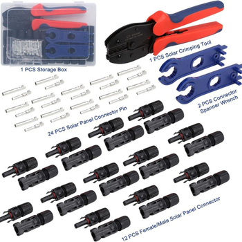 MC4 krimpovacie kliešte pre solárne konektory, Tvar 2, Hmotnosť 350 g, Značka Other Homes, Vlastnosti: Bežné