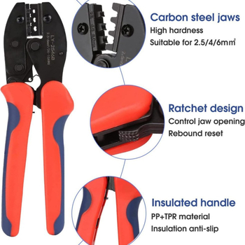 MC4 krimpovacie kliešte pre solárne konektory, Tvar 2, Hmotnosť 350 g, Značka Other Homes, Vlastnosti: Bežné