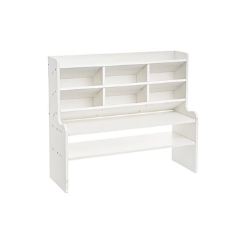 Organizator de depozitare pe birou cu 3 etaje – mobil, rezistent la praf și umezeală, material Chevron board