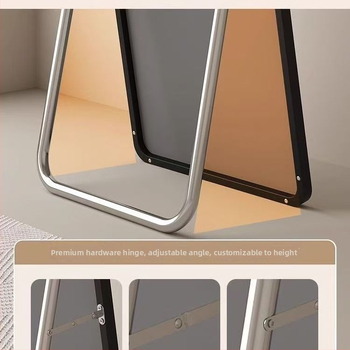 Zrkadlo na celú výšku, jednoduchý moderný štýl, vysoké rozlíšenie, vhodné do domu, izby alebo internátu, model: dyjqsj1.21, číslo výrobku 1002523772