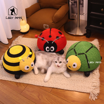 Stĺp na škrabanie mačiek zo sisalu - odolný, roztomilý štýl, bez vypadávania srsti